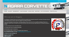 Desktop Screenshot of niagaracorvetteclub.com